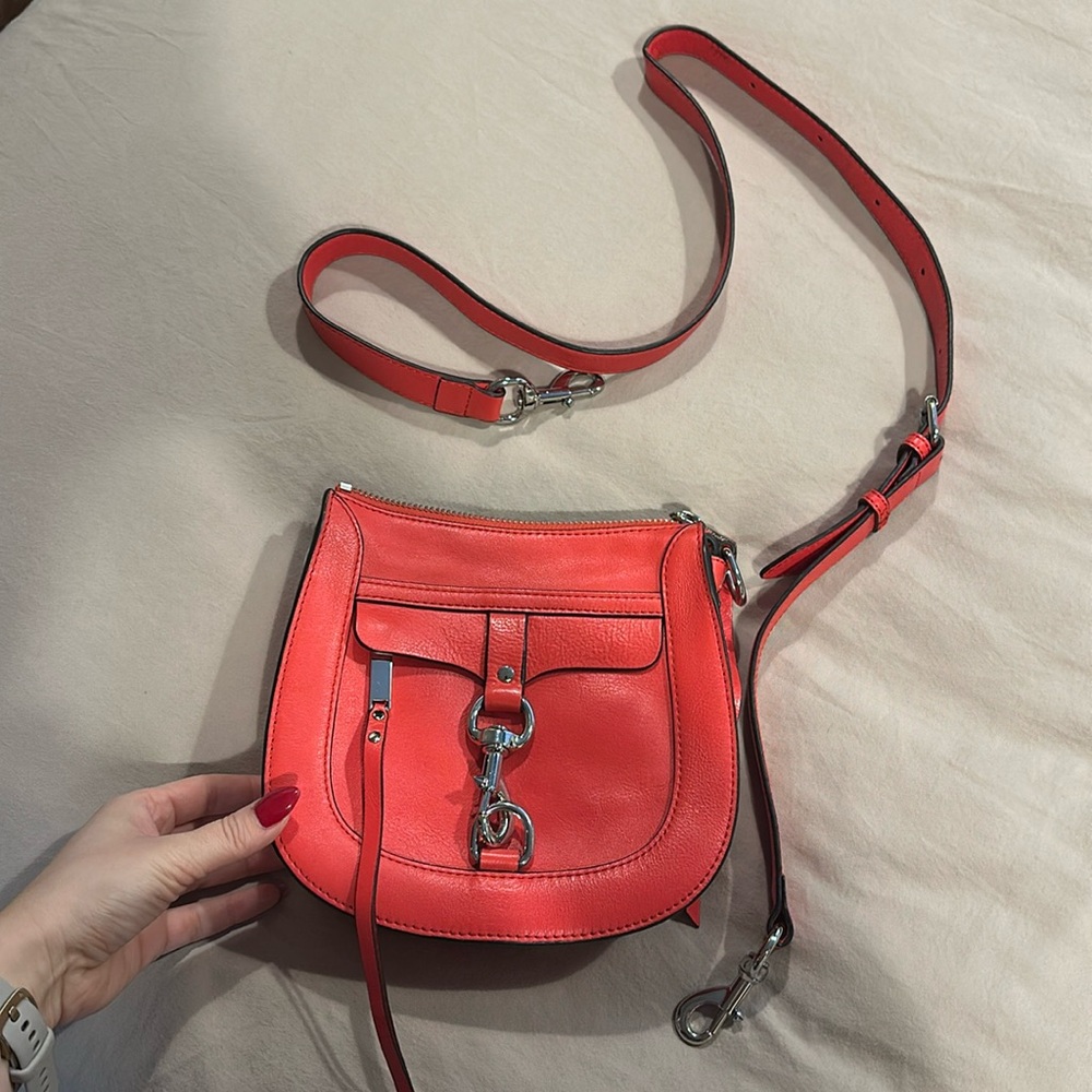 Rebecca Minkoff Leather Cross Body Purse - Pink